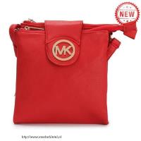 michael kors fulton pebbled groot rood crossbody zakken Tasje Online Kopen 1x6b2551